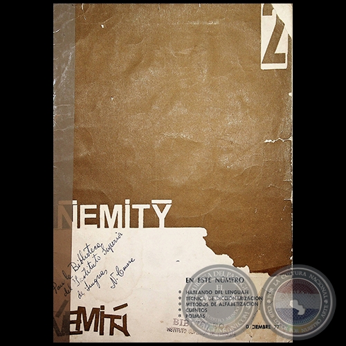 ÑEMITY N° 2 - Revista Bilingüe de Cultura - Diciembre 1977